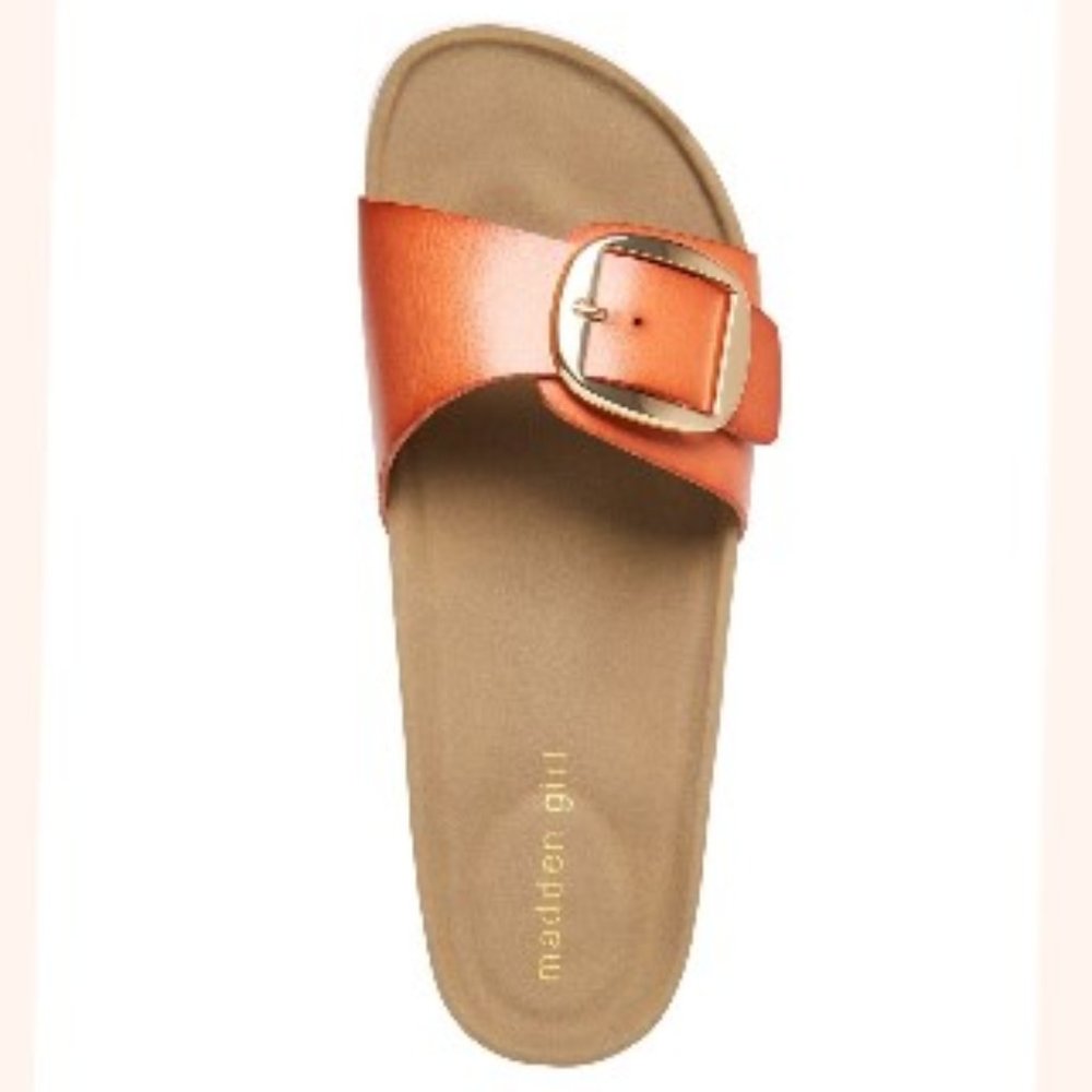 Madden Girl Blinkk Footbed Sandal Size 8